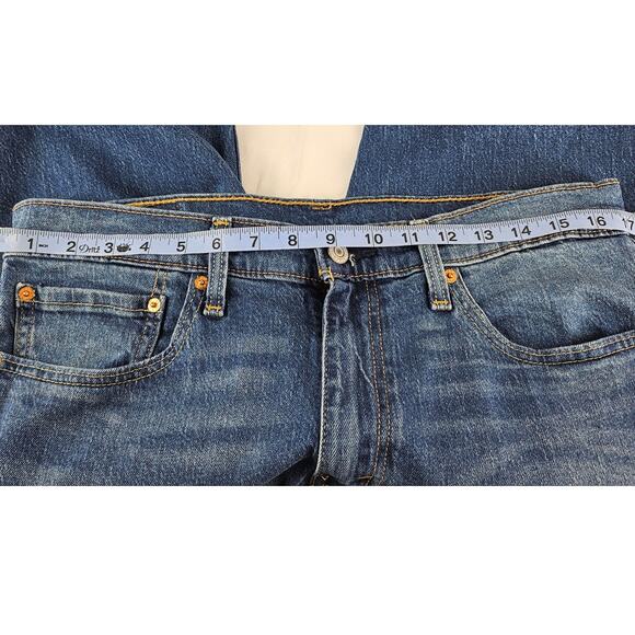 LEVI’S MEN’S 511 SLIM FIT JEANS – W34 L30 – BLUE STRETCH DENIM – COMFORT & STYLE - Picture 10 of 13